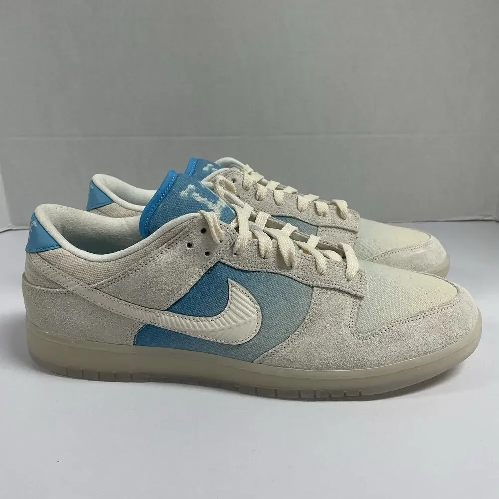 Nike Dunk Low SE Los Angeles HQ3621 133 Size 15 Men Blue White Cream LA Dodgers